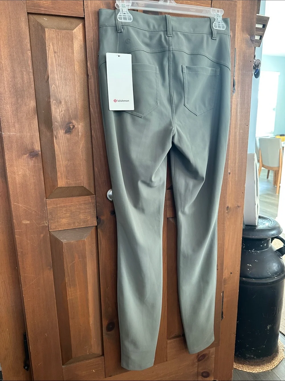 lululemon athletica Slim High-Rise Skinny Pants — Grey Sage